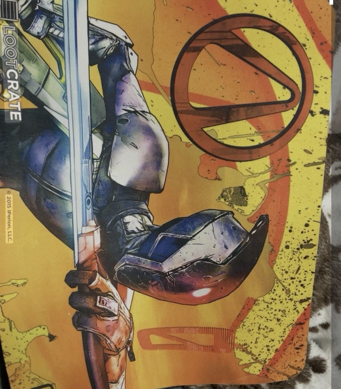 New Loot Crate Exclusive Borderlands Zero Mouse Pad Gaming Mat 10 "X 12"