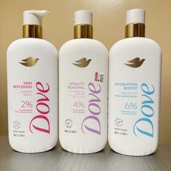 Dove Body Wash. 