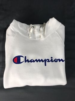 White Hoodie Womens Champion 