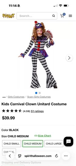CARNIVAL CLOWN COSTUME