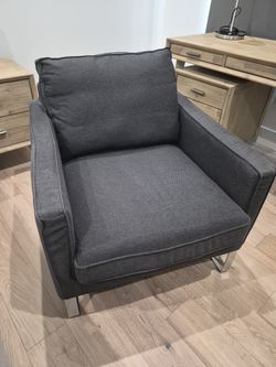 Gray IKEA Accent Chair