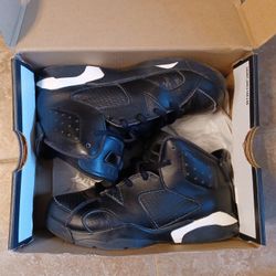 Air Jordan 6 Retro 'Black Cat' Unisex Kids 1.5Y