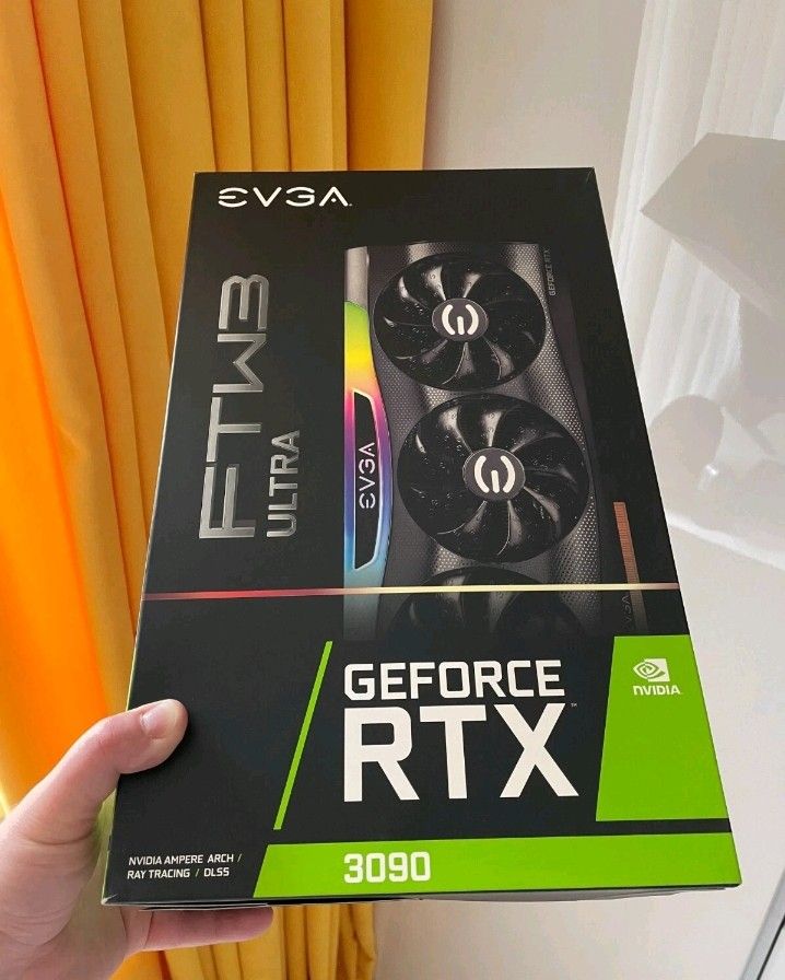 EVGA GeForce RTX 3090 FTW3 ULTRA 24GB GDDR6X Graphics Card (24G-P5-3987-KR)