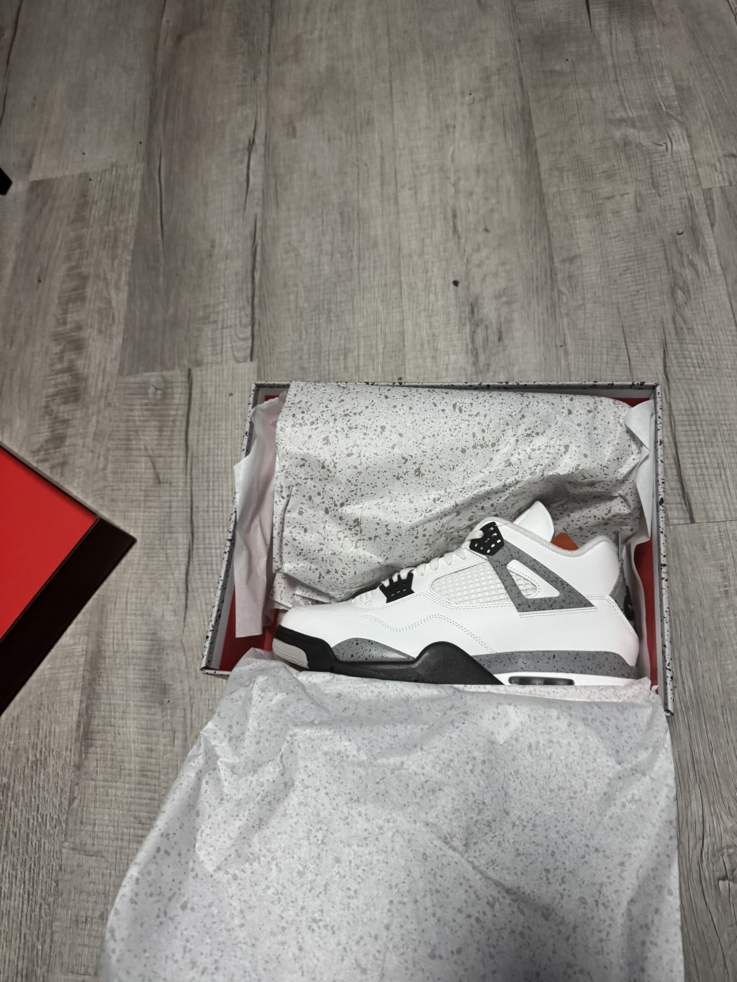 Jordan 4 Retro "White Cement" DS