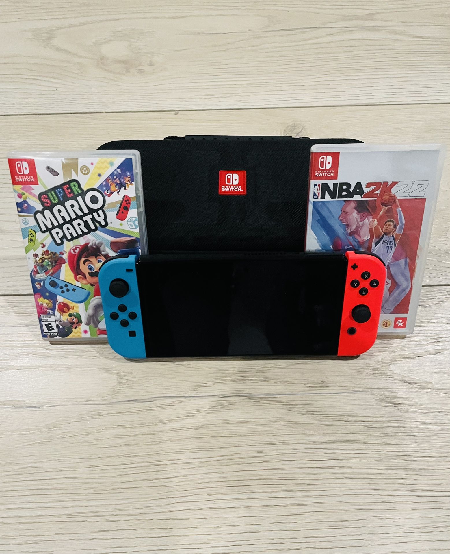 Nintendo Switch With Two Games