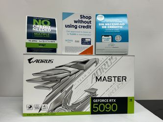 🎮BRAND NEW - WHITE  🎮 Gigabyte NVIDIA GeForce RTX 5090 Aorus Master Triple Fan 32GB GDDR7 PCIe 5.0 Graphics Card