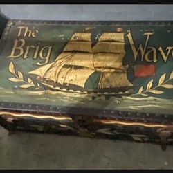 The Brig Wave Antique Trunk