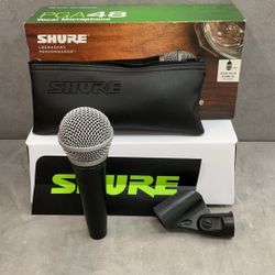 Sure, Pga 48 Vocal Mic Like New With The Original Box