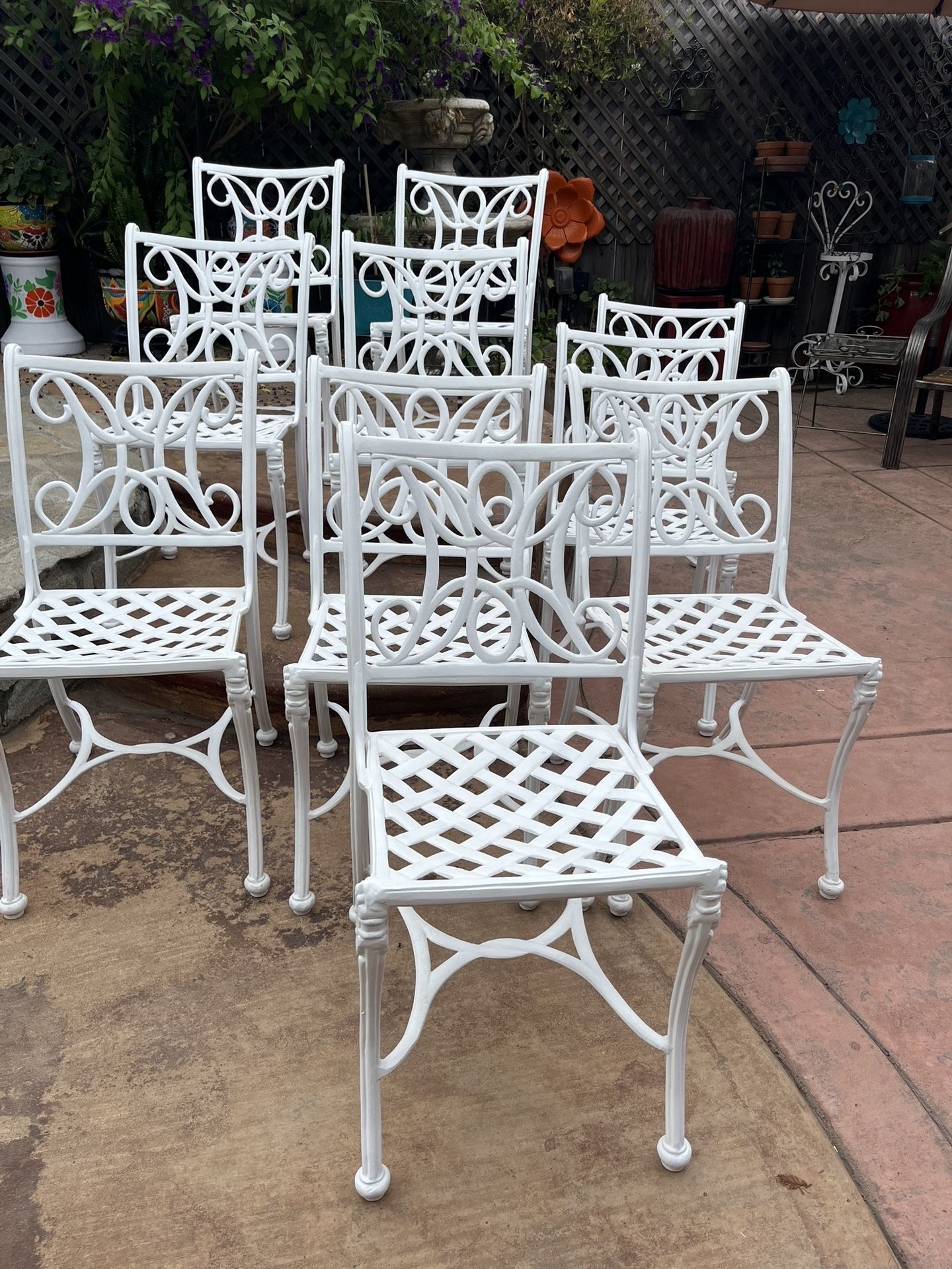 Cast Iron Chairs