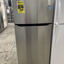 LG Top And Bottom In Stainless Steel New Open Box 20 Cubic Ft