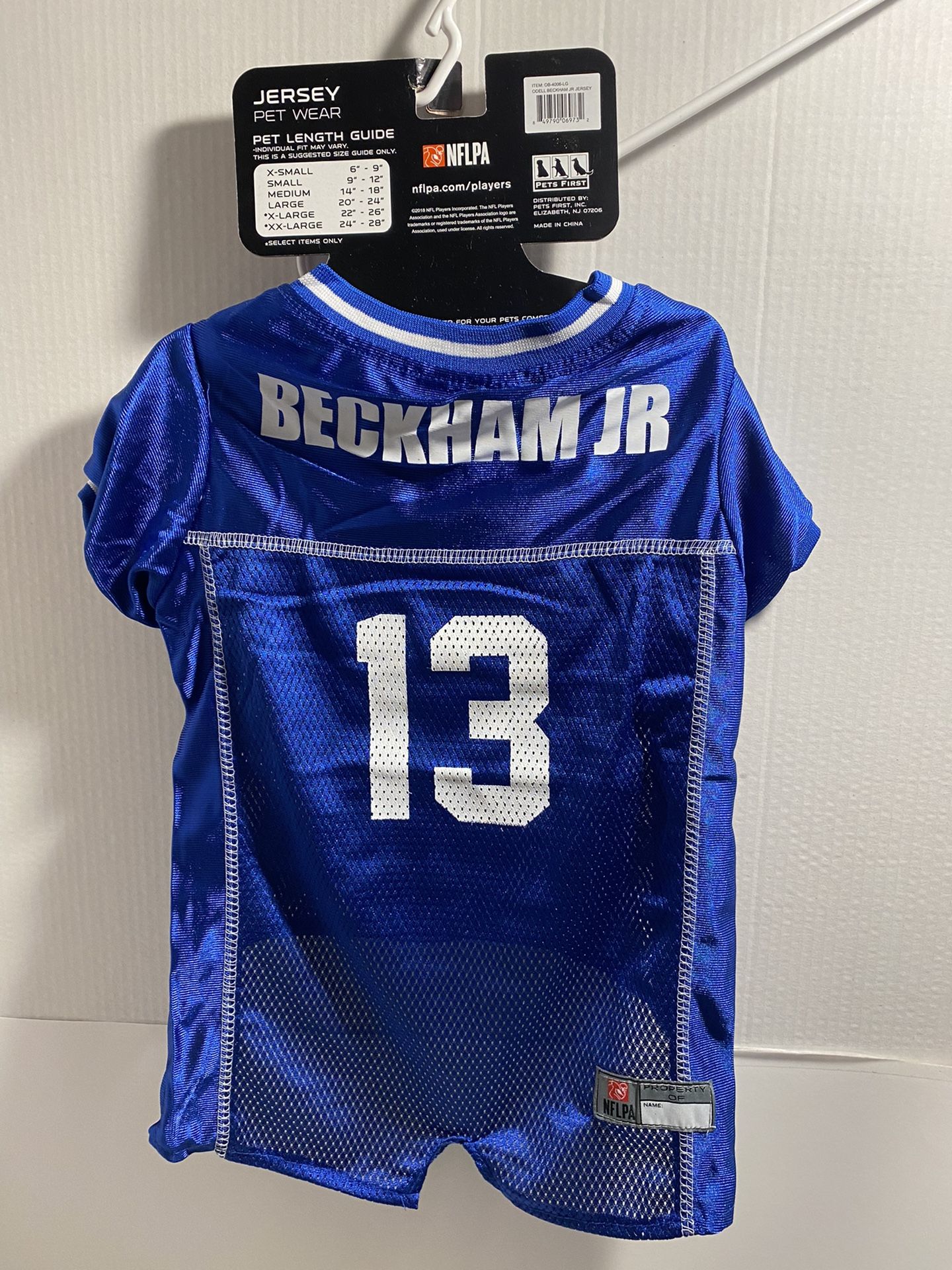 Here I Have A Large Size Odell Beckham jersey