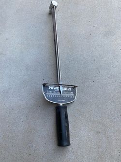 Powerbuilt 1/2-Inch Drive Needle Torque Wrench, Beam 1/2" Drive,...