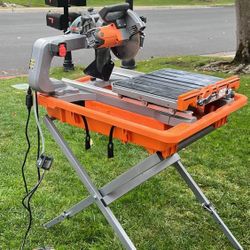 Rigid 8” Tile Saw 