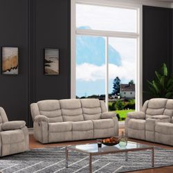 3 Pcs Reclining 