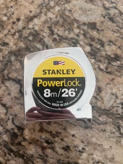 Stanley PowerLock 8m/26' Tape Measure