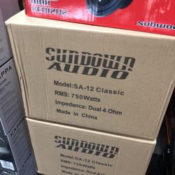 Sundown Audio Sa12 Classic On Sale For 249.99