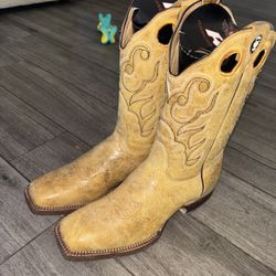 Rancho Semental Cowboy Boots Size 9 Men
