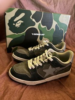 Bape Sk8 Sta #5 M2 NAVY/USED  SIZE:8