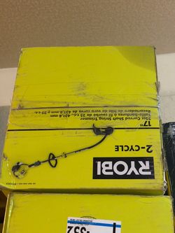 Ryobi 17" 25cc 2-Cycle Curved Shaft String Trimmer
