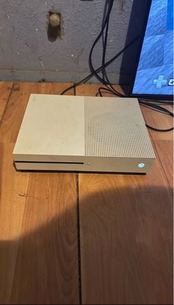 Xbox One S (just wires and Xbox, no controller)