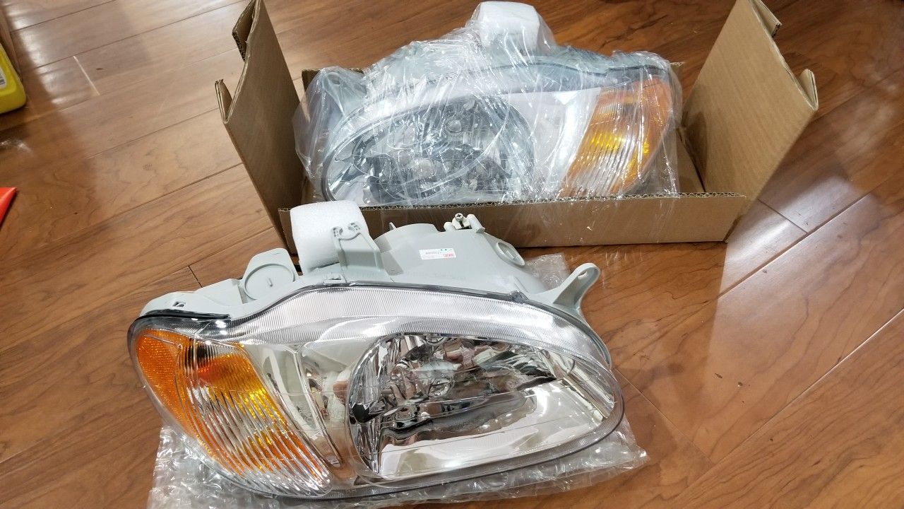 Vision headlight for Kia Sephia 98-01