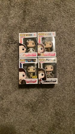 Wonder Woman Funko Pops New In Box