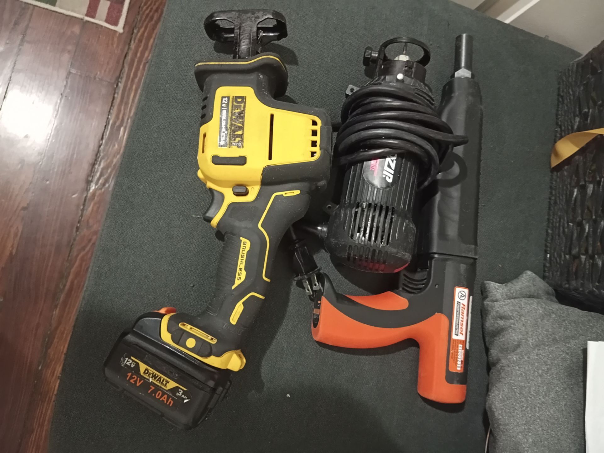 DeWalt with battery,Ramsey,roto zip