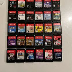 Nintendo Switch Game Lot (30)