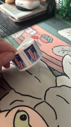 Roll of Postal Stamps 100