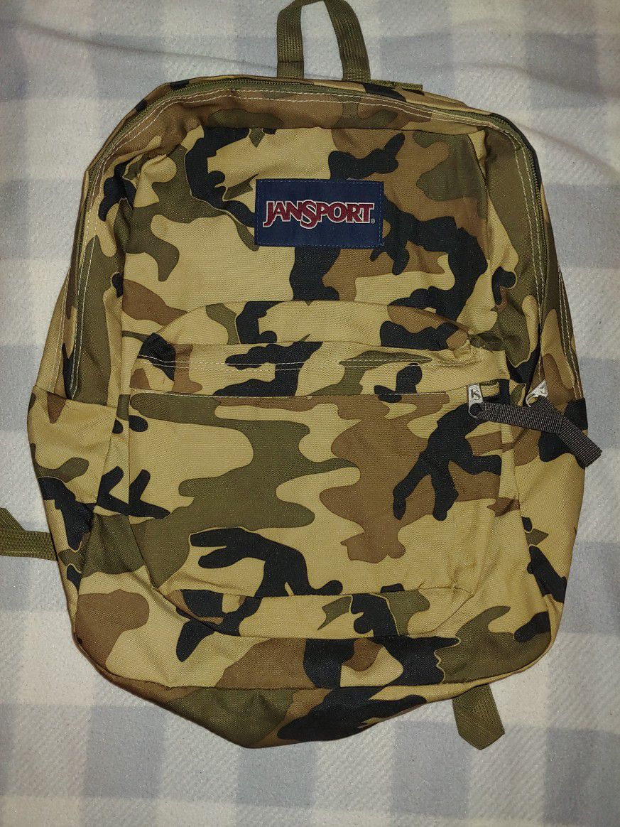JanSport Camo/Army Backpack