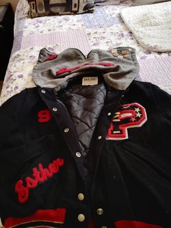 Like New Black Pomona Jacket With Swim Pins