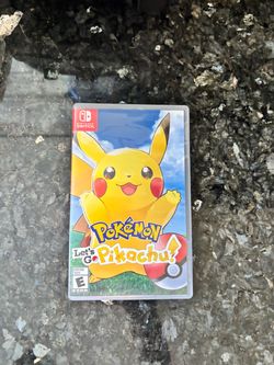 Pokémon Let's Go Pikachu Nintendo Switch
