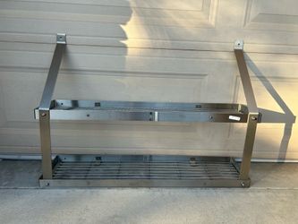 Stainless steel shelving  / shelves / hanging pot rack / wall mounted