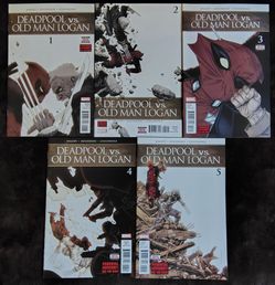 Deadpool vs. Old Man Logan 1-5 Complete Mini-Series Lot (Marvel 2017)