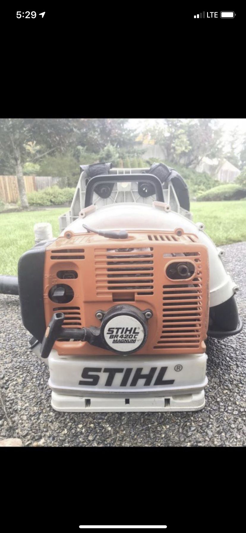 Stihl BR420c magnum commercial backpack leaf blower for Sale in