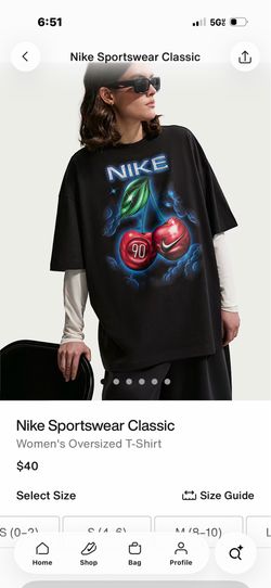 Nike oversize tshirt