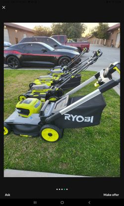 Ryobi 36v self propelled lawn 2025 mower