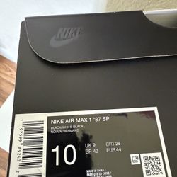Nike Air Max 1 Supreme Black