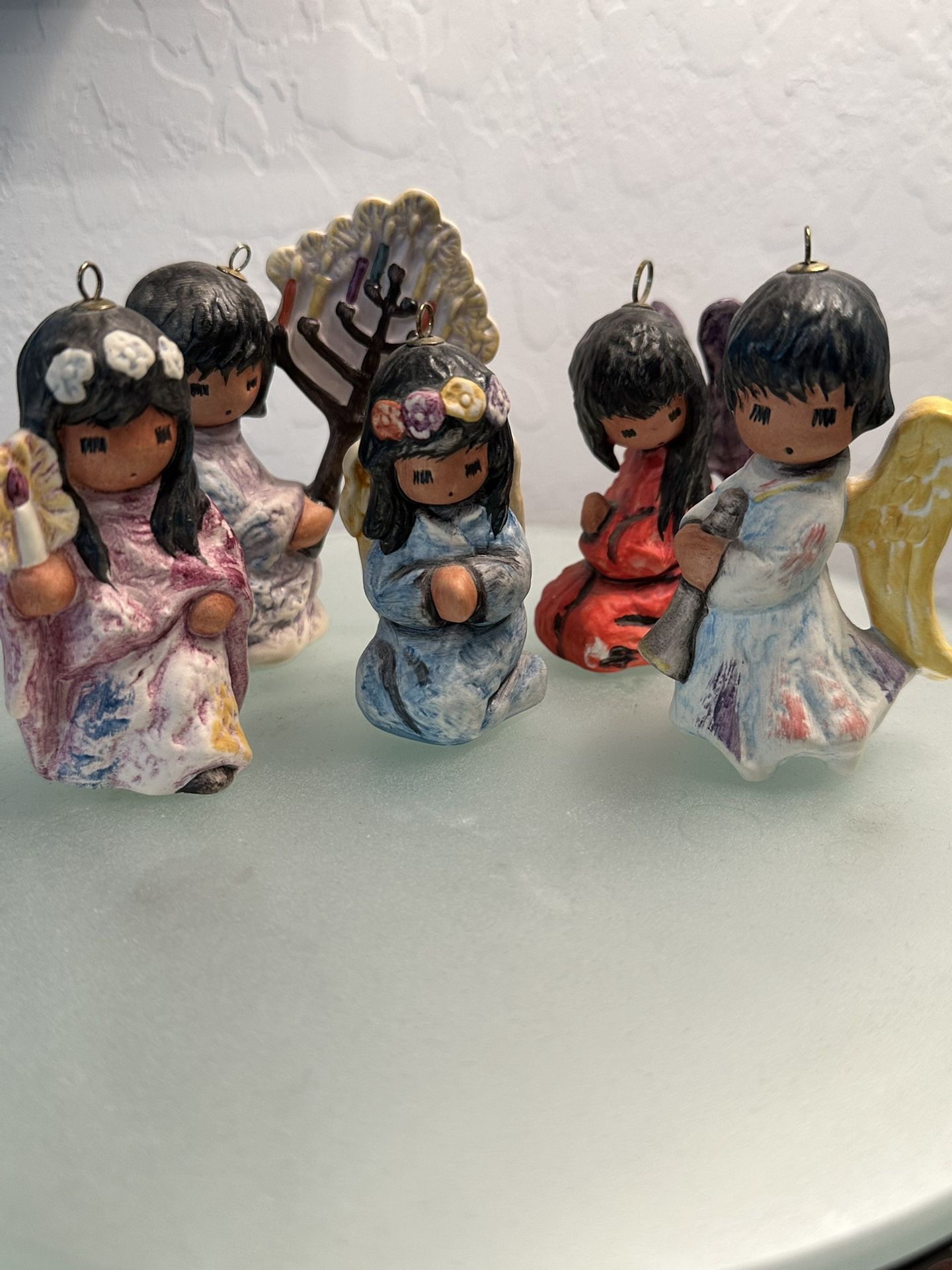 Degrazia Figurines Angels Christmas Ornaments