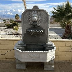 New Water Fountain Made Out Of Cement Perfect Gift 