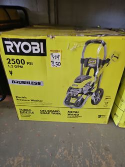 Ryobi 2500 PSI Brushless Electric Pressure Washer