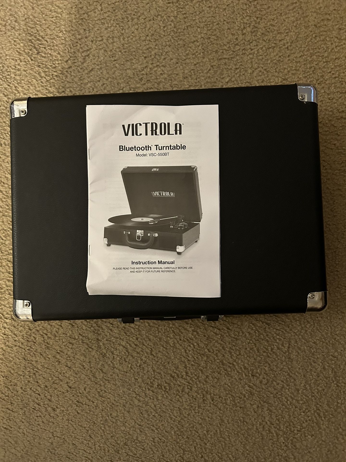 Victrola  Record Player With Built In Speakers Or Bluetooth 