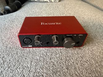 Focusrite Scarlett Solo 3rd Third Gen USB Audio Interface USED