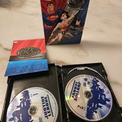 Complete Series Justice League Animated Dvd