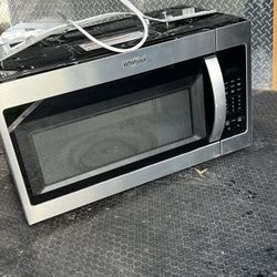 Whirlpool 30” microwave 
