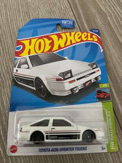 Hotwheels Toyota AE86 Sprinter Trueno