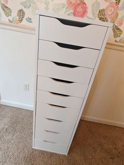 IKEA ALEX 9-Drawer Storage Unit White