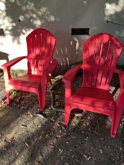 Two Outdoor Chairs
