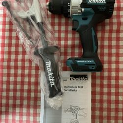 Makita.  18V LXT Lithium-Ion 1/2” Brushless Cordless Hammer Driver Drill (Tool Only).