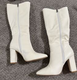 White boots